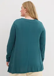 Langarm-Shirt aus softer Viskose, bonprix