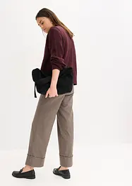 Gilet en maille torsadée, bonprix