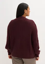 Strickjacke mit Zopmuster, bonprix