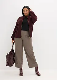 Strickjacke mit Zopmuster, bonprix