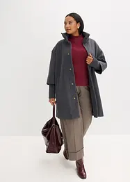 Manteau court aspect laine, bonprix