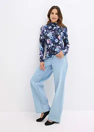 Langarmshirt aus softem Viskose-Mix, bonprix