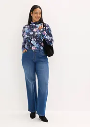 Langarmshirt aus softem Viskose-Mix, bonprix