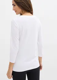 3/4-Armshirt mit reiner Bio-Baumwolle, bonprix