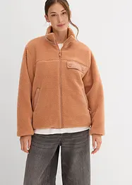 Teddy-Fleece Jacke, bonprix