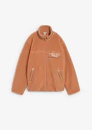 Teddy-Fleece Jacke, bonprix