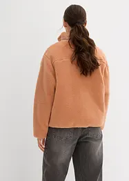 Teddy-Fleece Jacke, bonprix