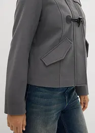 Duffle-Jacke, Wollimitat, bonprix