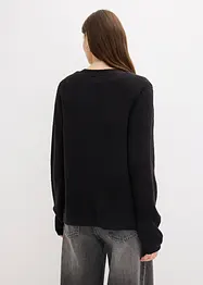 Strickjacke aus Baumwoll-Mix, bonprix