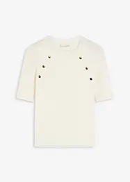 Pull en fine maille de viscose mélangée, bonprix