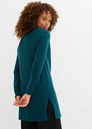 Pull long en coton recyclé majoritaire, bonprix