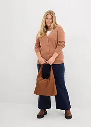 Gilet en fine maille milano, bonprix