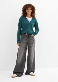 Milano Rib-Feinstrickjacke, bonprix