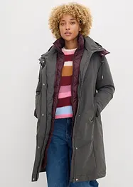 Wasserabweisende Outdoorjacke, 2in1-Optik, bonprix