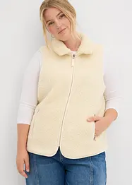 Gilet sans manches en sherpa, bonprix
