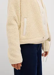 Teddy-Fleece Jacke, bonprix