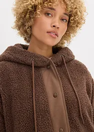 Teddy-Fleece Jacke, bonprix
