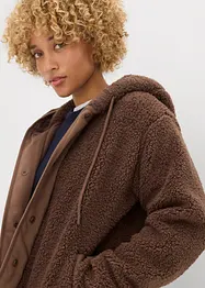 Teddy-Fleece Jacke, bonprix