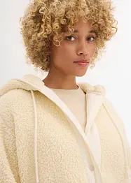 Teddy-Fleece Jacke, bonprix