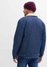 Veste en jean à doublure peluche, bonprix