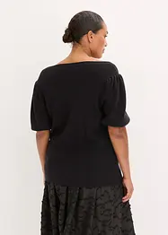 Pullover mit Schleifen-Applikation, bonprix