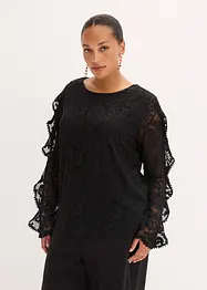 Spitzen-Shirtbluse, bonprix