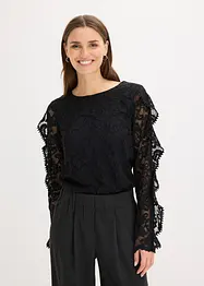 Spitzen-Shirtbluse, bonprix