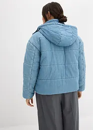 Doudoune en denim, bonprix