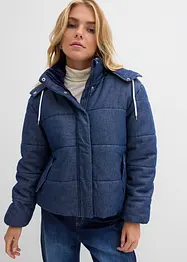 Doudoune en denim, bonprix