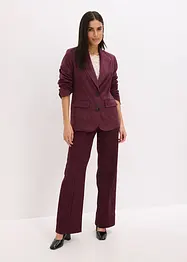 Velourslederimitat-Blazer, bonprix