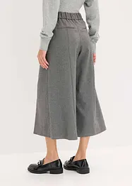 Jupe-culotte aspect laine à chevrons, bonprix