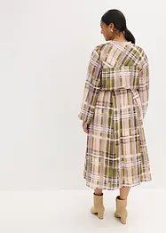 Robe en mousseline avec lien à nouer, bonprix
