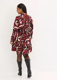 Tunika-Kleid aus fließendem Satin, bonprix