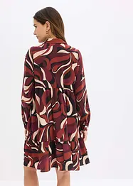 Tunika-Kleid aus fließendem Satin, bonprix