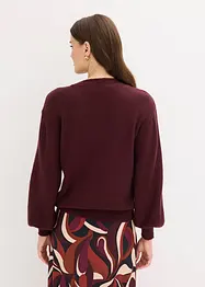 Pullover mit Schleifen-Applikation, bonprix