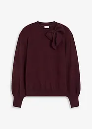 Pullover mit Schleifen-Applikation, bonprix