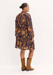 Tunika-Kleid aus softem Mesh, bonprix