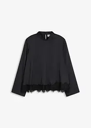 Bluse aus fließendem Satin, bonprix