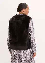 Gilet sans manches en teddy, bonprix