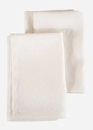 Lot de 2 serviettes de table en coton, bonprix