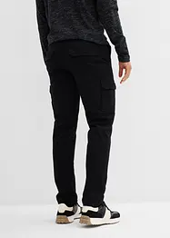 Regular Fit Stretch-Thermo-Cargohose, Straight, bonprix