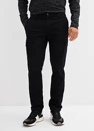 Regular Fit Stretch-Thermo-Cargohose, Straight, bonprix