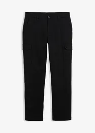 Regular Fit Stretch-Thermo-Cargohose, Straight, bonprix