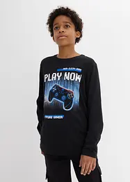 T-shirt manches longues 100% coton, bonprix