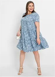 Minikleid aus fließender Viskose, bonprix