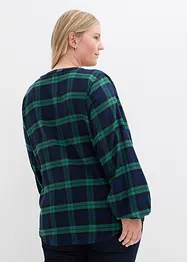 Chemisier en flanelle 100% coton, bonprix