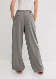 Bundfaltenhose mit Kontraststreifen, bonprix