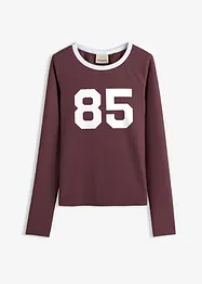 Langarmshirt aus leichtem Jersey, bonprix