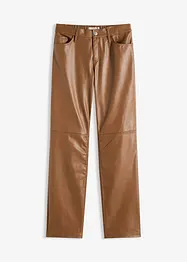Lederimitat-Hose mit Bequembund, bonprix