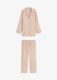 Gewebter Flanell Pyjama mit Geschenktasche, bonprix